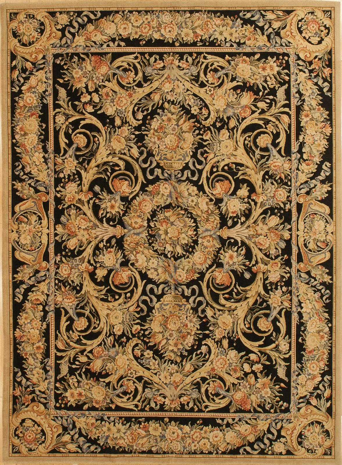 8.10 x 12.1 Savonnerie Rug 26Q S-1159