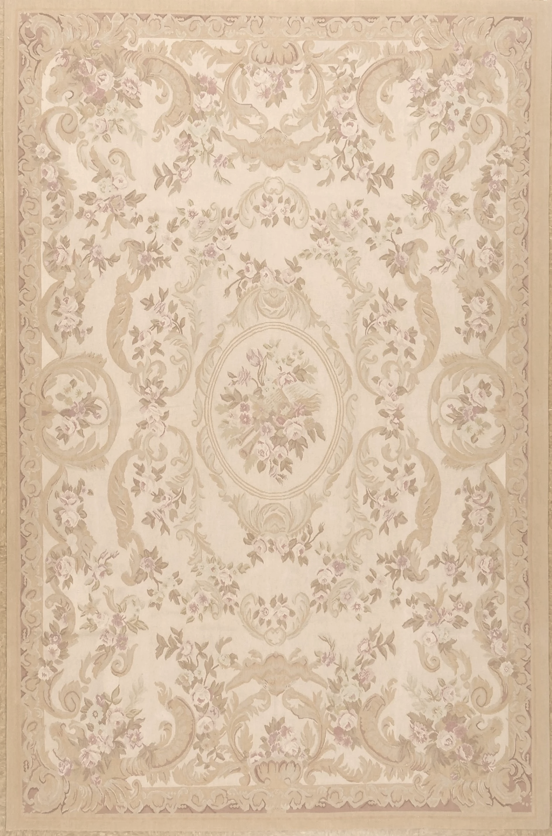 6.1 x 9.4 Aubusson Rug 1291