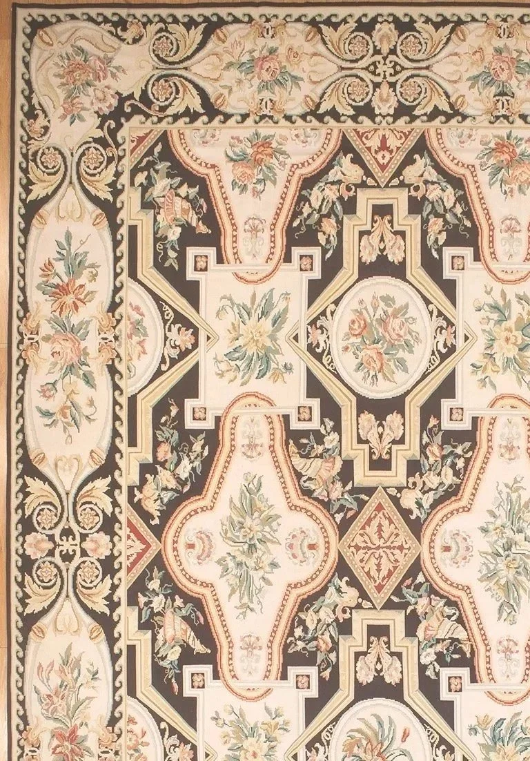 11.3 x 16.4 Bessarabian Aubusson Rug 319-B