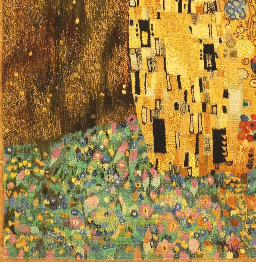 Gustav Klimt Tapestry, HandWoven In Poland
