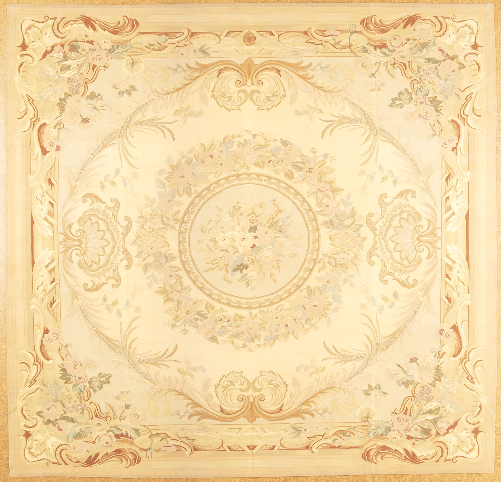 square aubusson rug