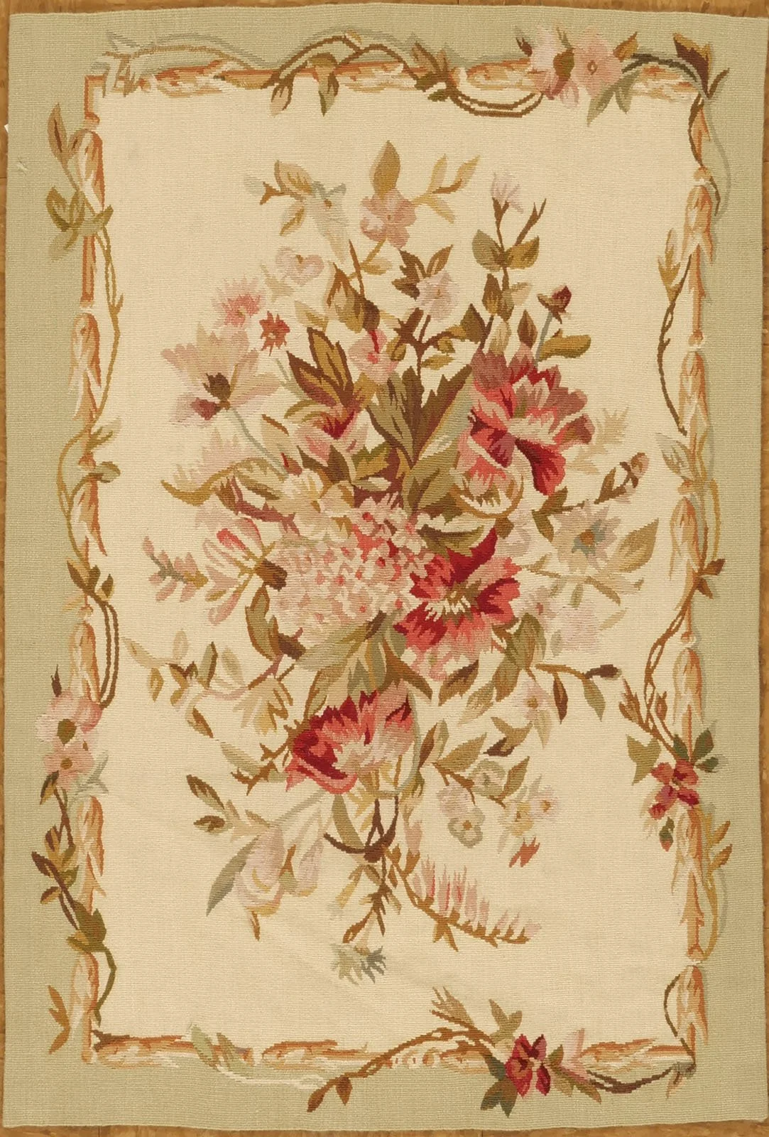 2 x 3 Aubusson Rug # 1195