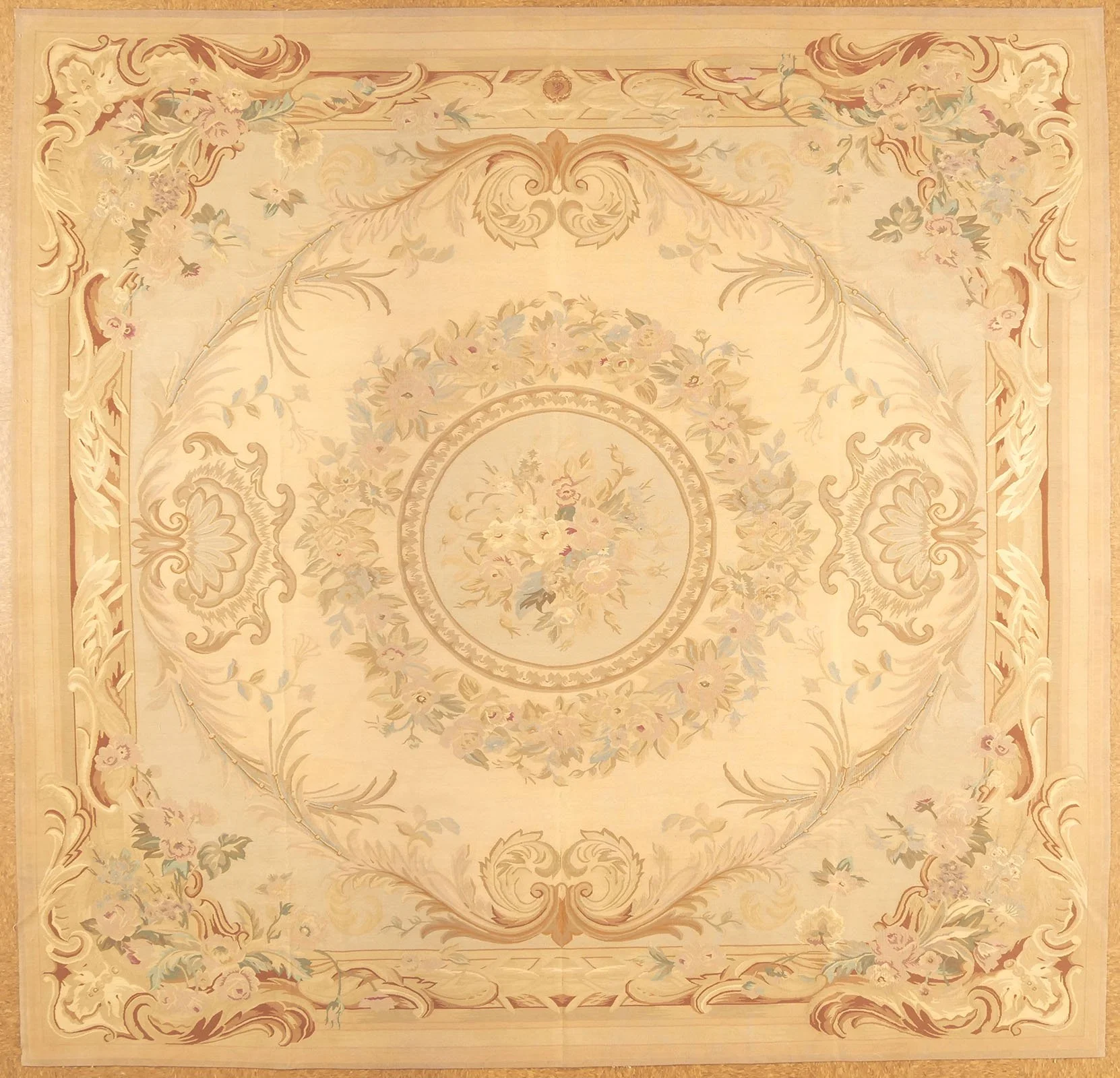 10 x 10.4 Aubusson Rug 1156