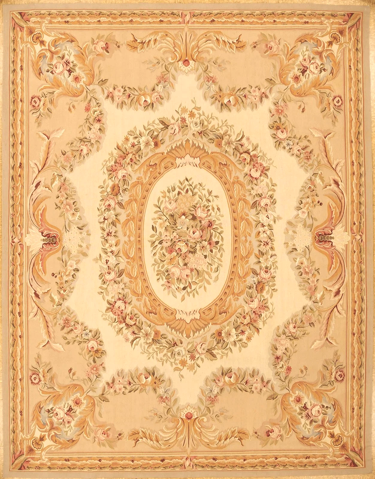 7.11+x+10.2 handwoven new woolen aubusson carpet