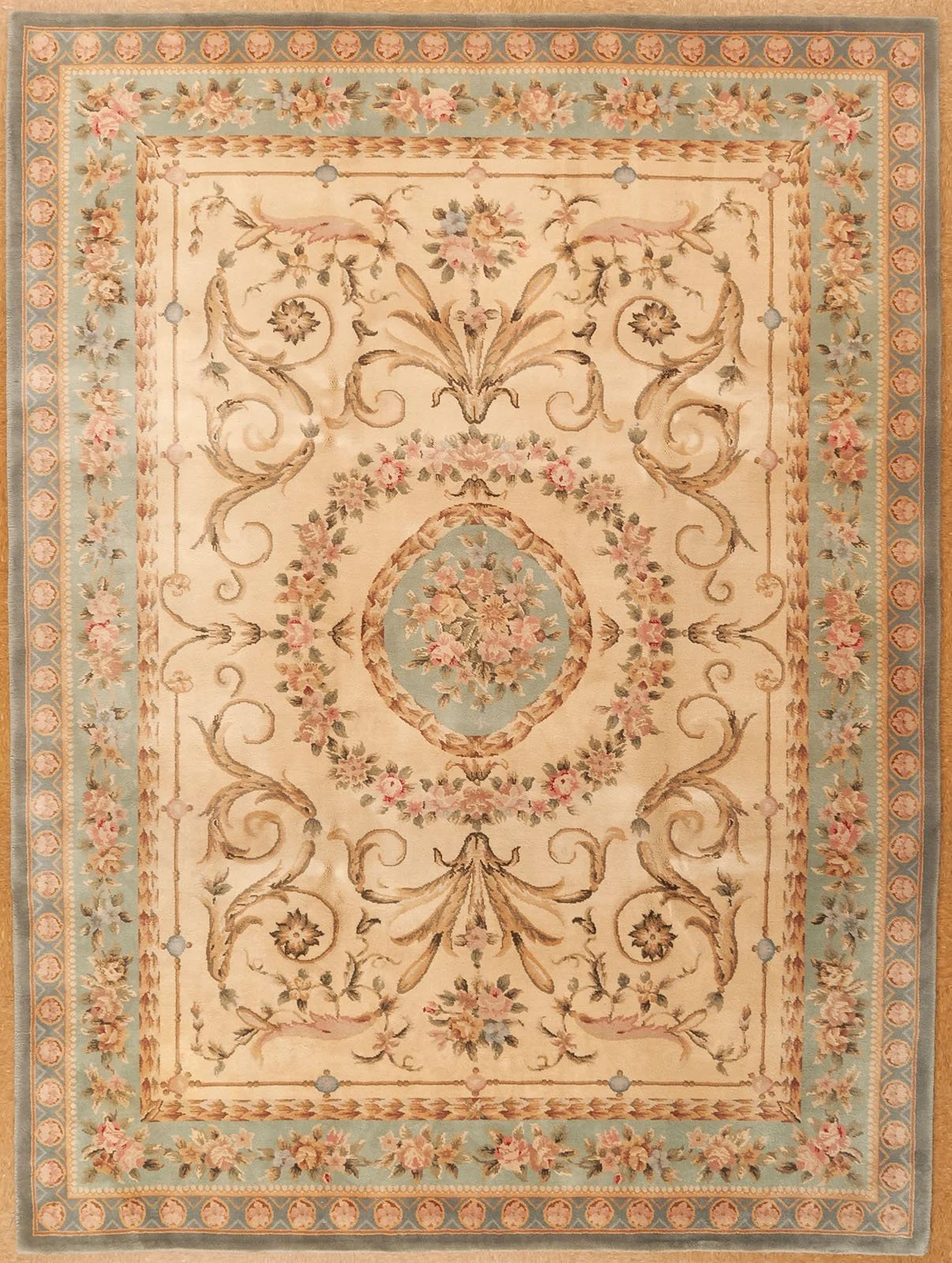 8.7 x 11.5 Savonnerie Rug Sv-9876