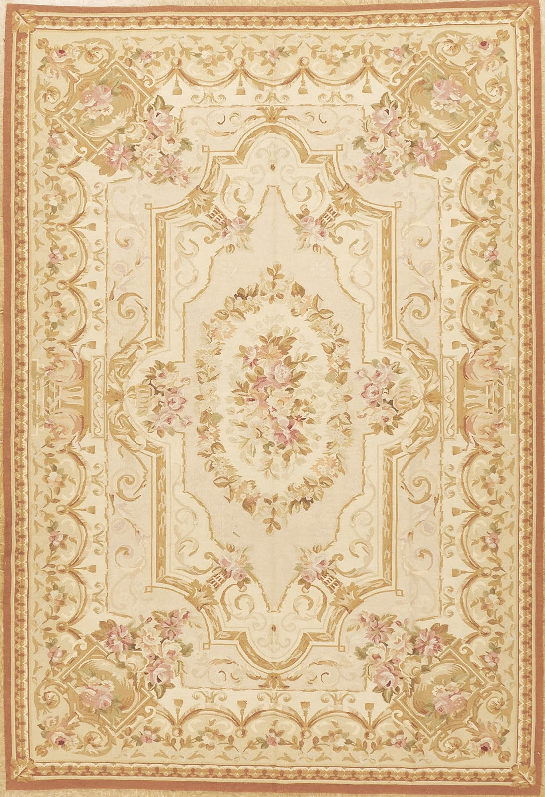 6 x 8.11 Aubusson Rug 1264