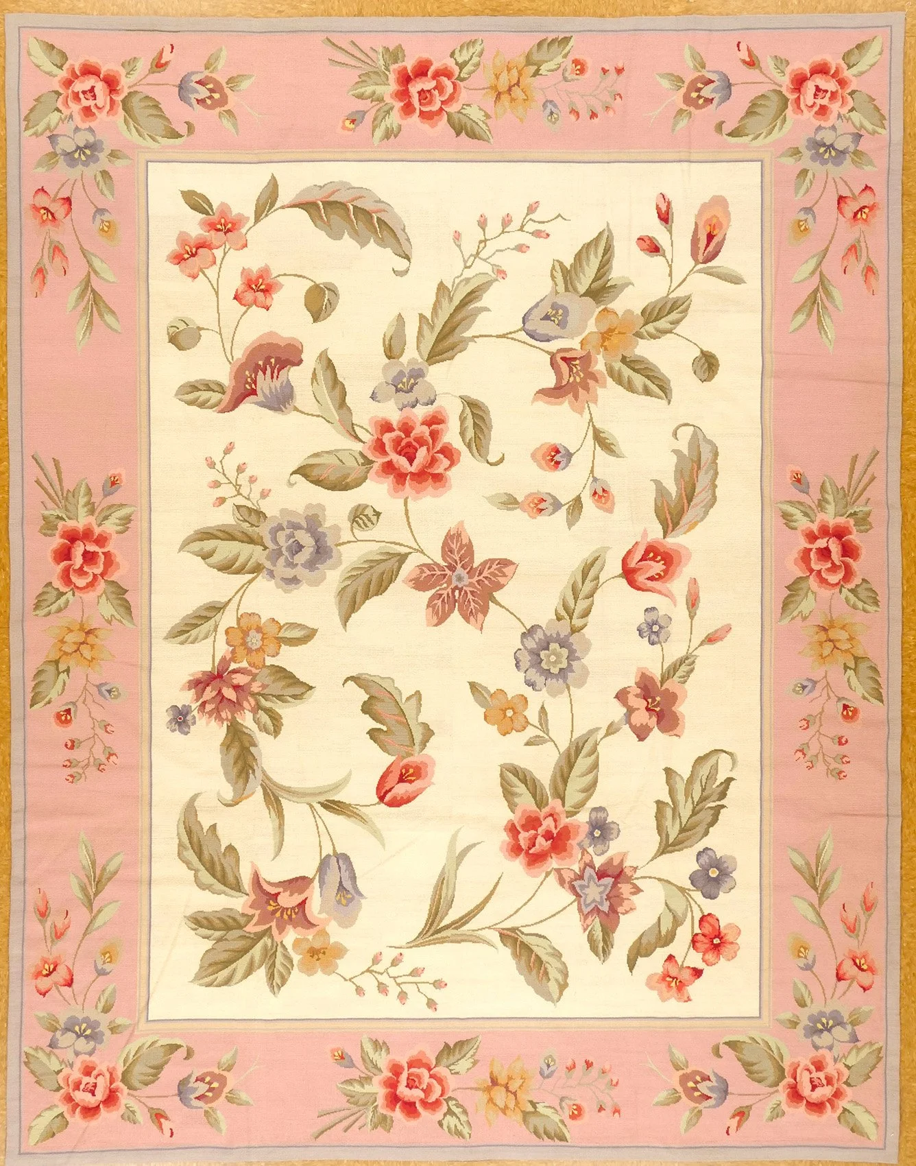 7.10 x 10 Needlepoint Rug N-9857