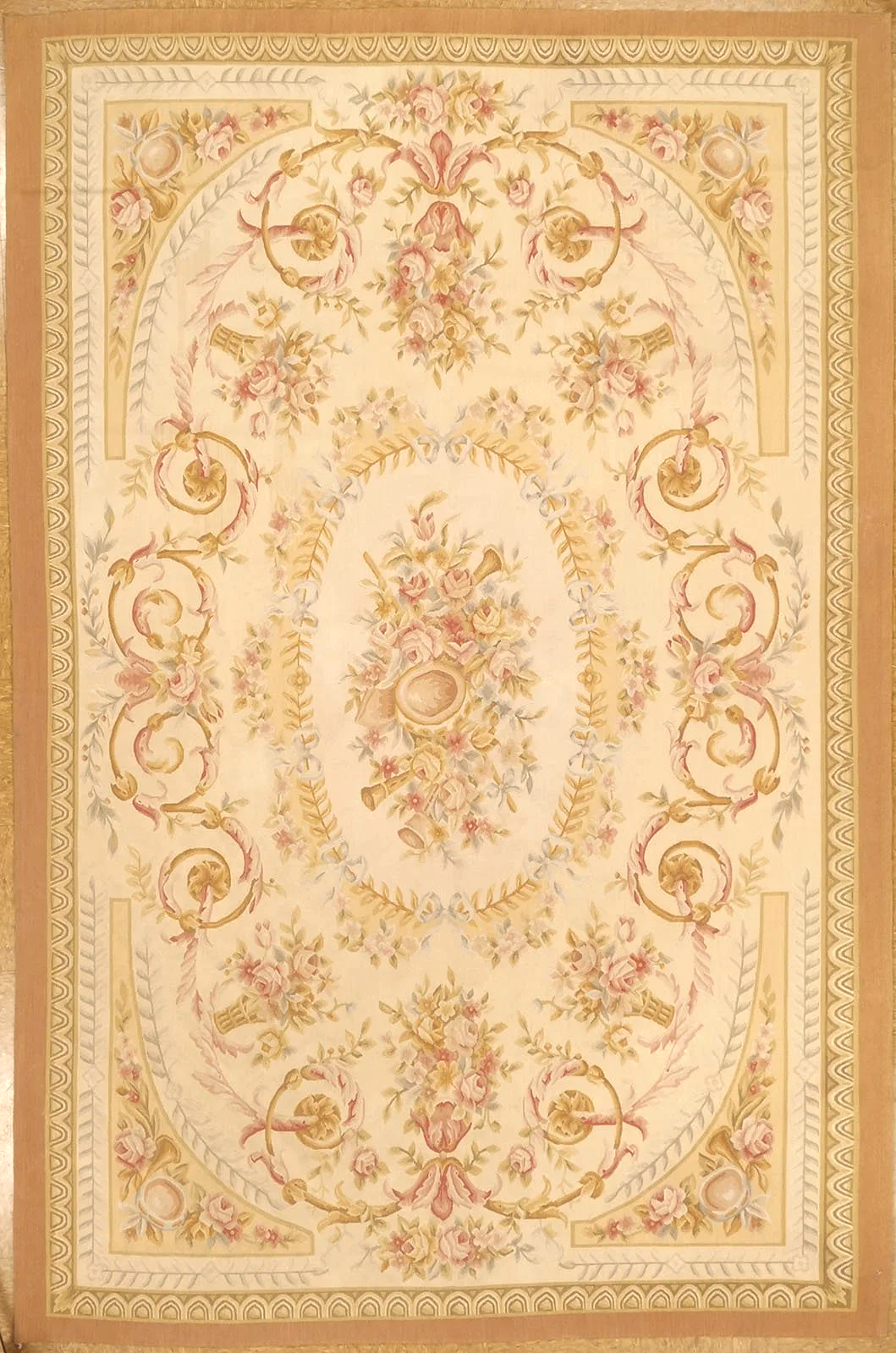 6 x 9.1 Aubusson Rug 1201