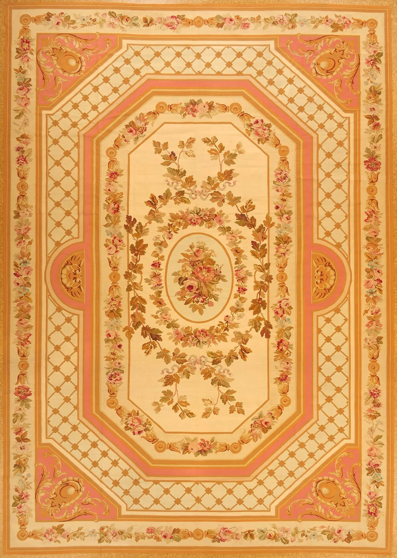 12.7 x 17.8 Aubusson Rug 86