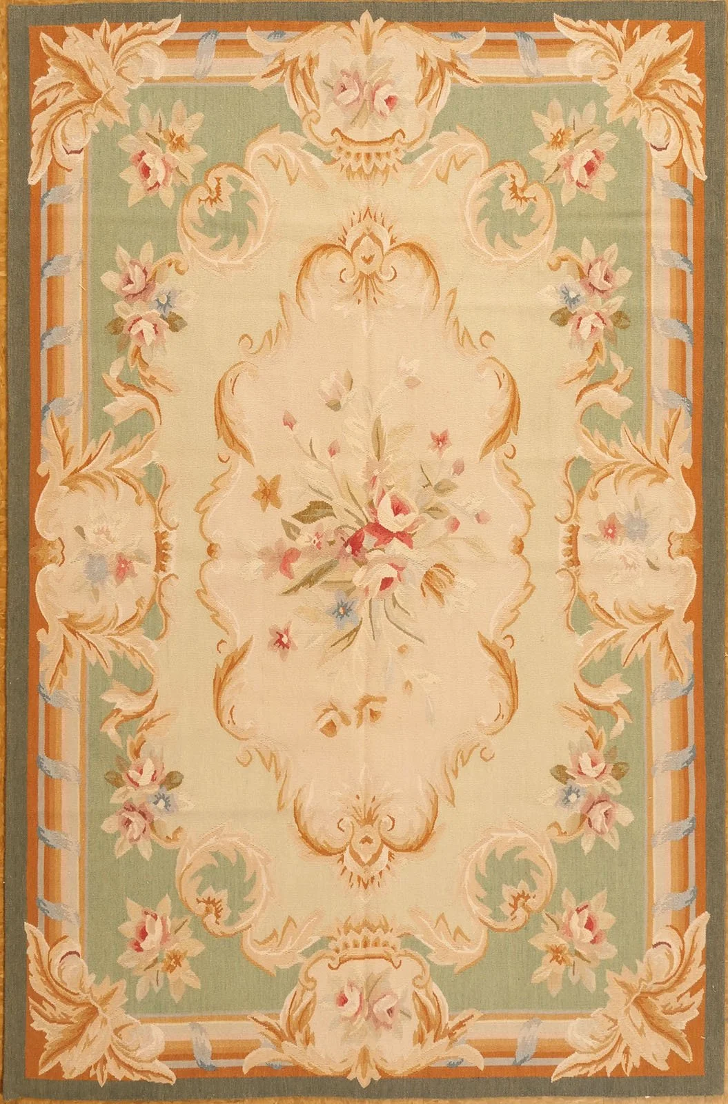 4 x 6.2 Aubusson Rug 93-G