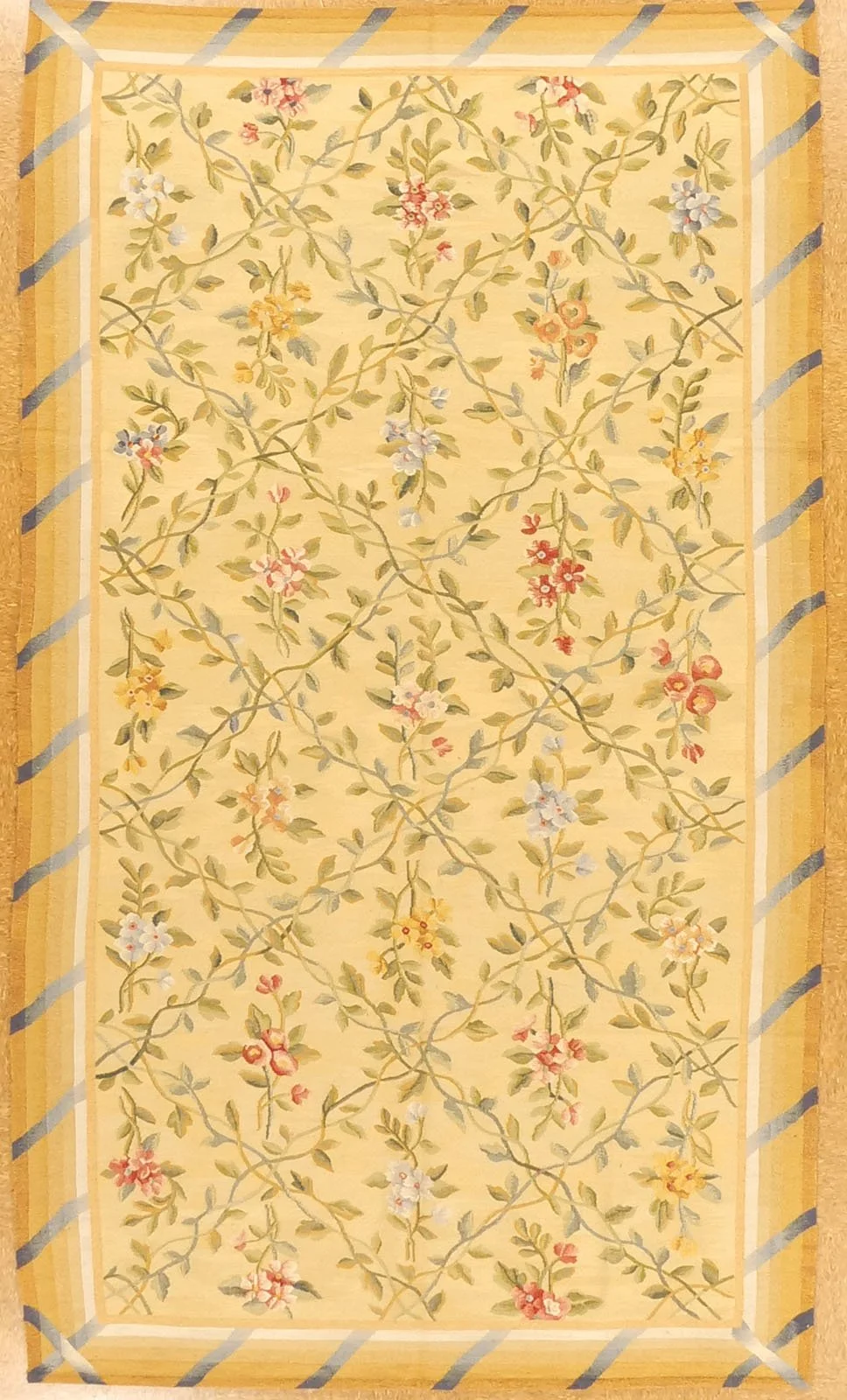 6.3 x 10.8 Abadjian Aubusson Rug 909