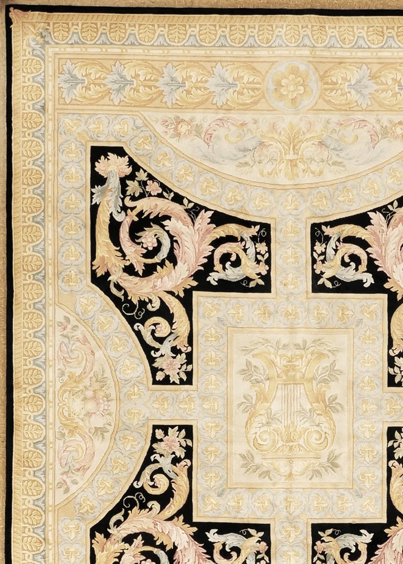 10 x 14.1 Savonnerie Carpet SV-1269