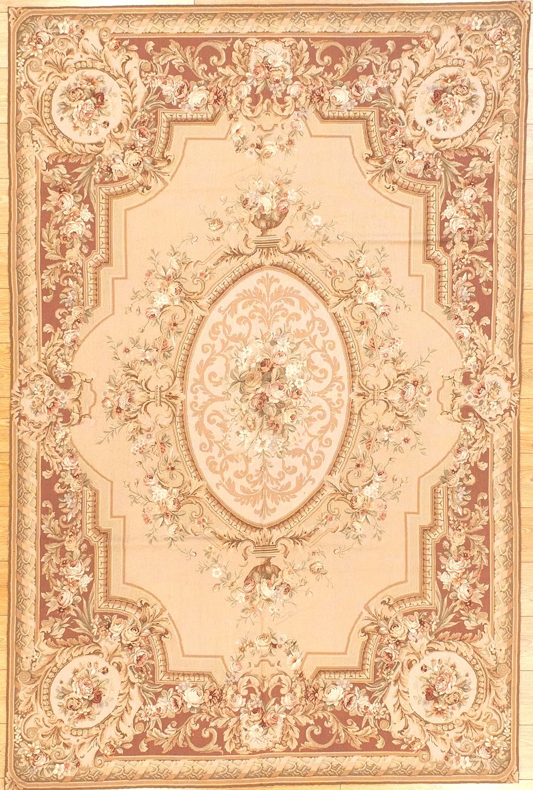 6 x 9.1 Petitpoint Rug DX-1