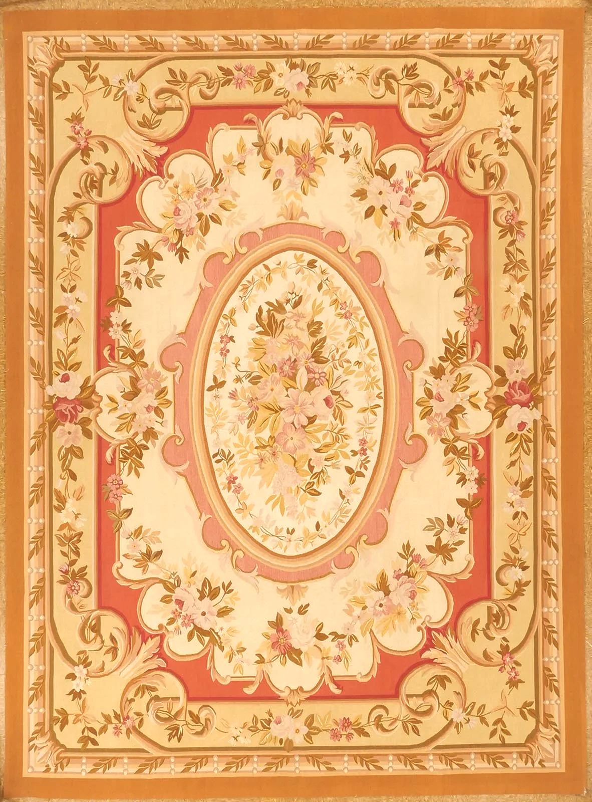 8.10 x 12 Aubusson Rug 182