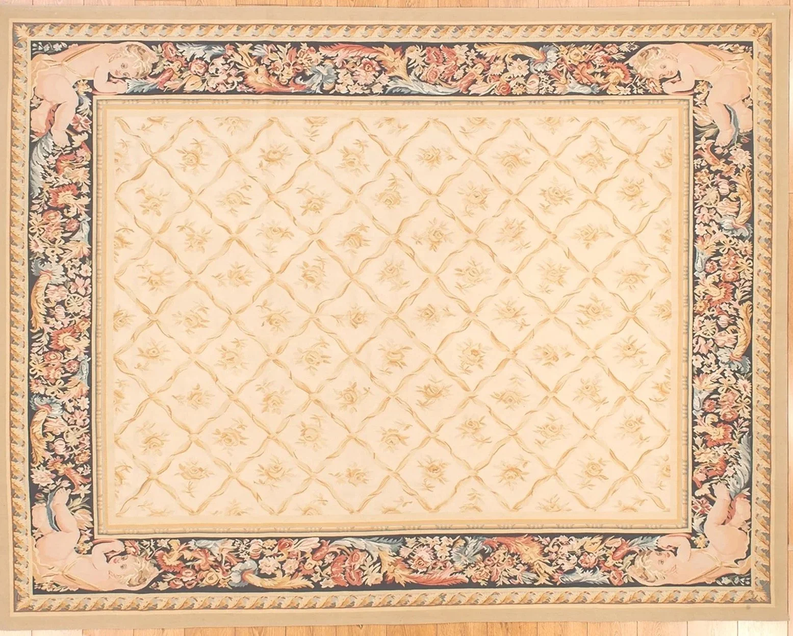 Aubusson-rug-with-cheribs