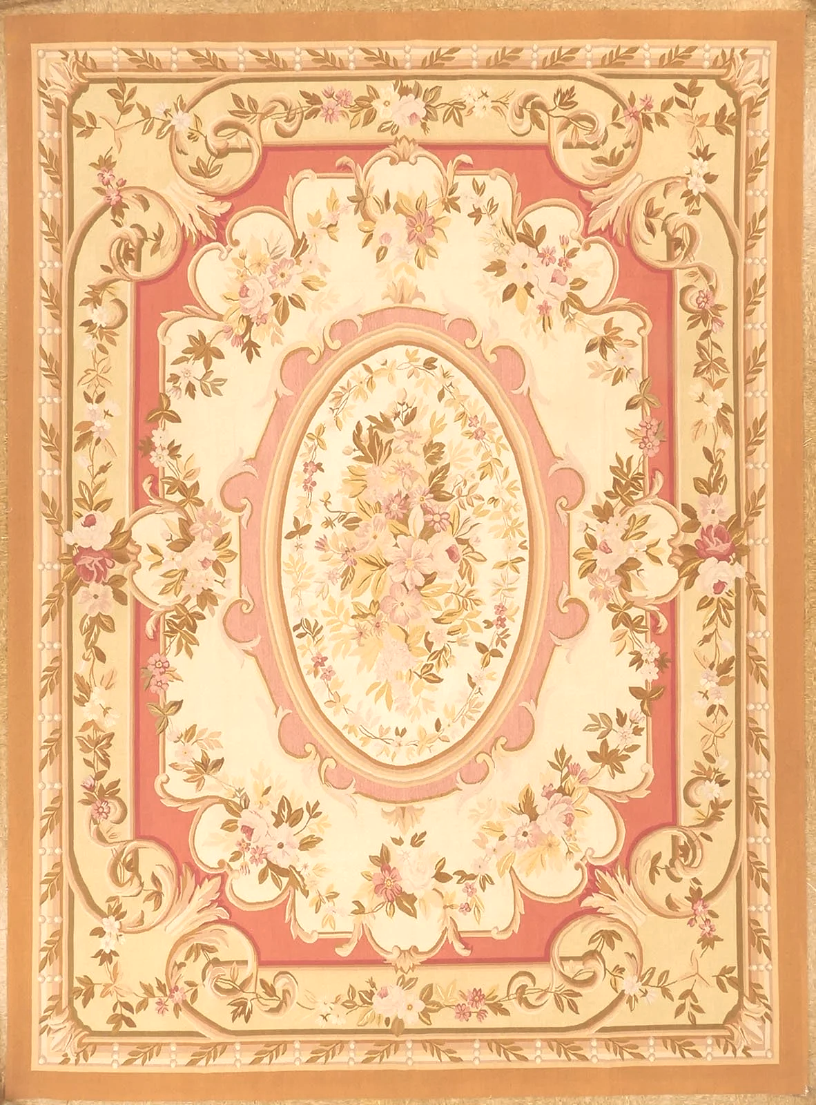 8.10 x 12 Aubusson Rug 182