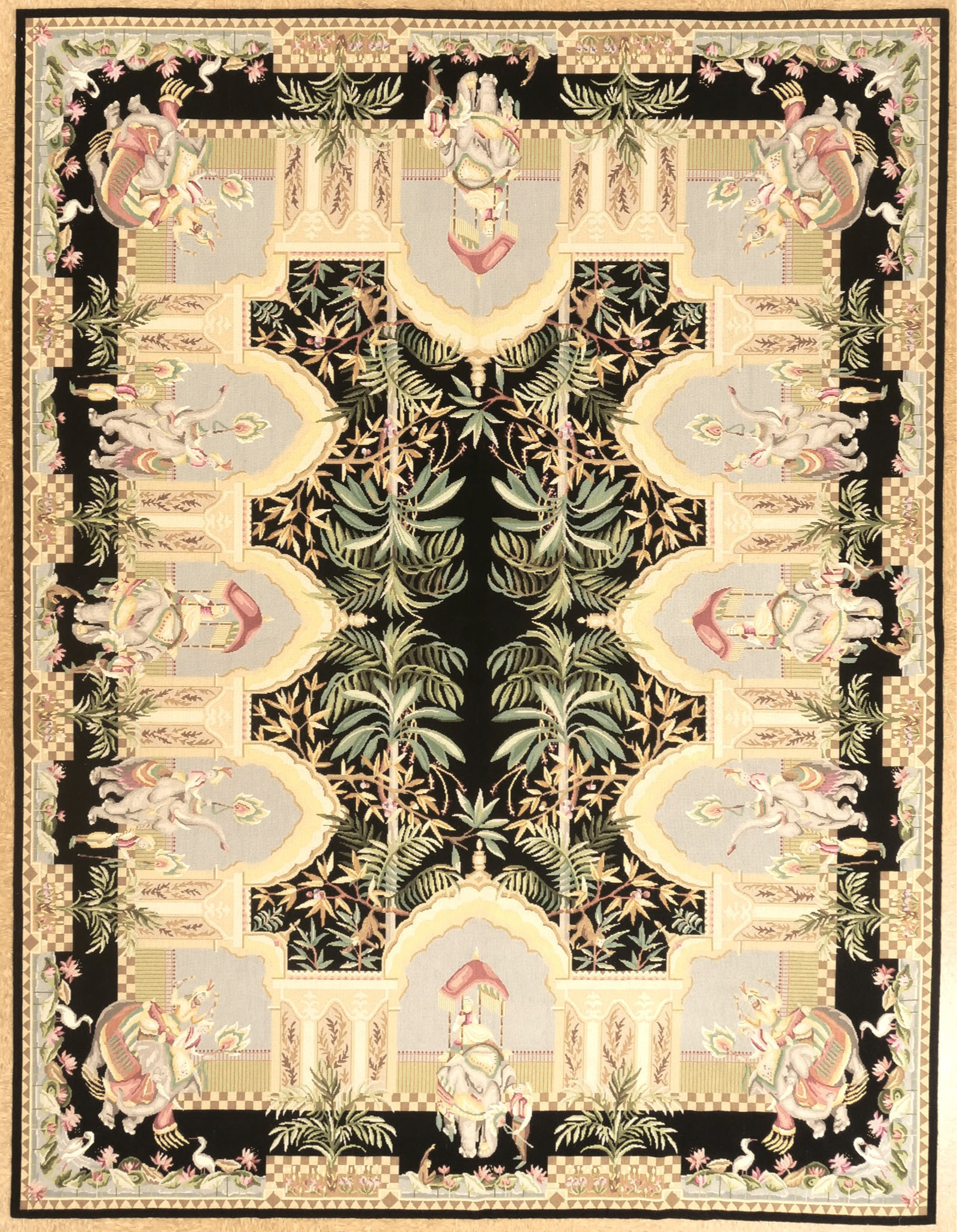 7.8 x 10 Needlepoint Rug #9964