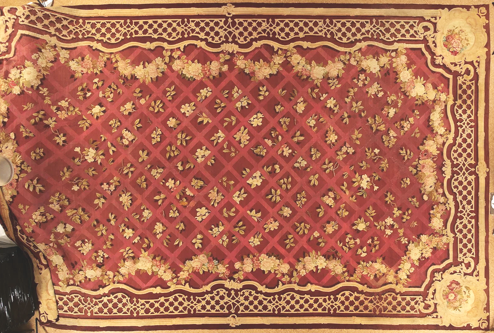 Original-French-Anique-Aubusson-carpet