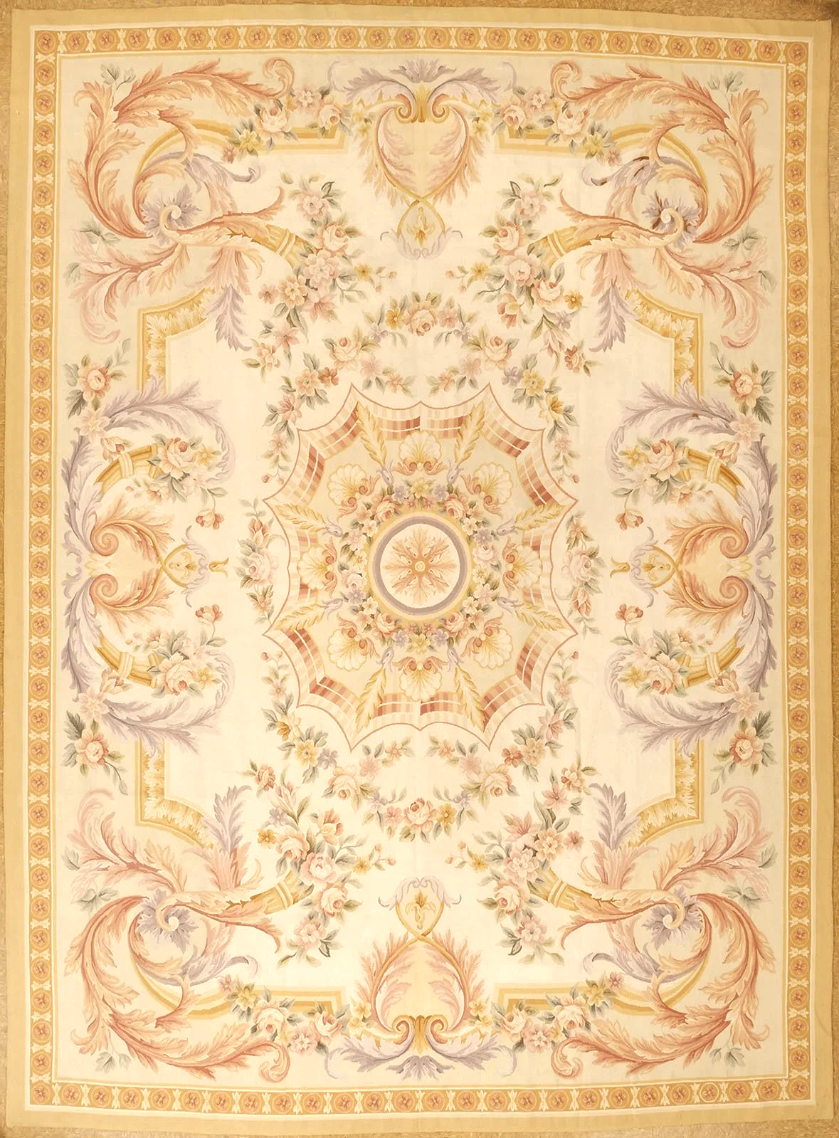 8.10 x 12.2 Aubusson Rug 1287