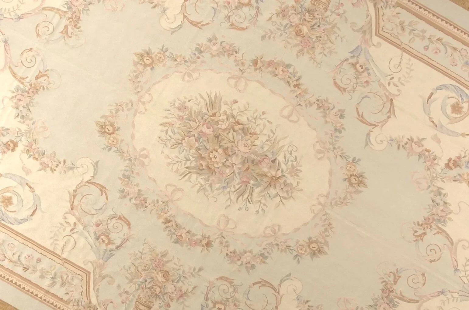 Detail Of  12 x 18.5 Aubusson Weave Carpet.jpg