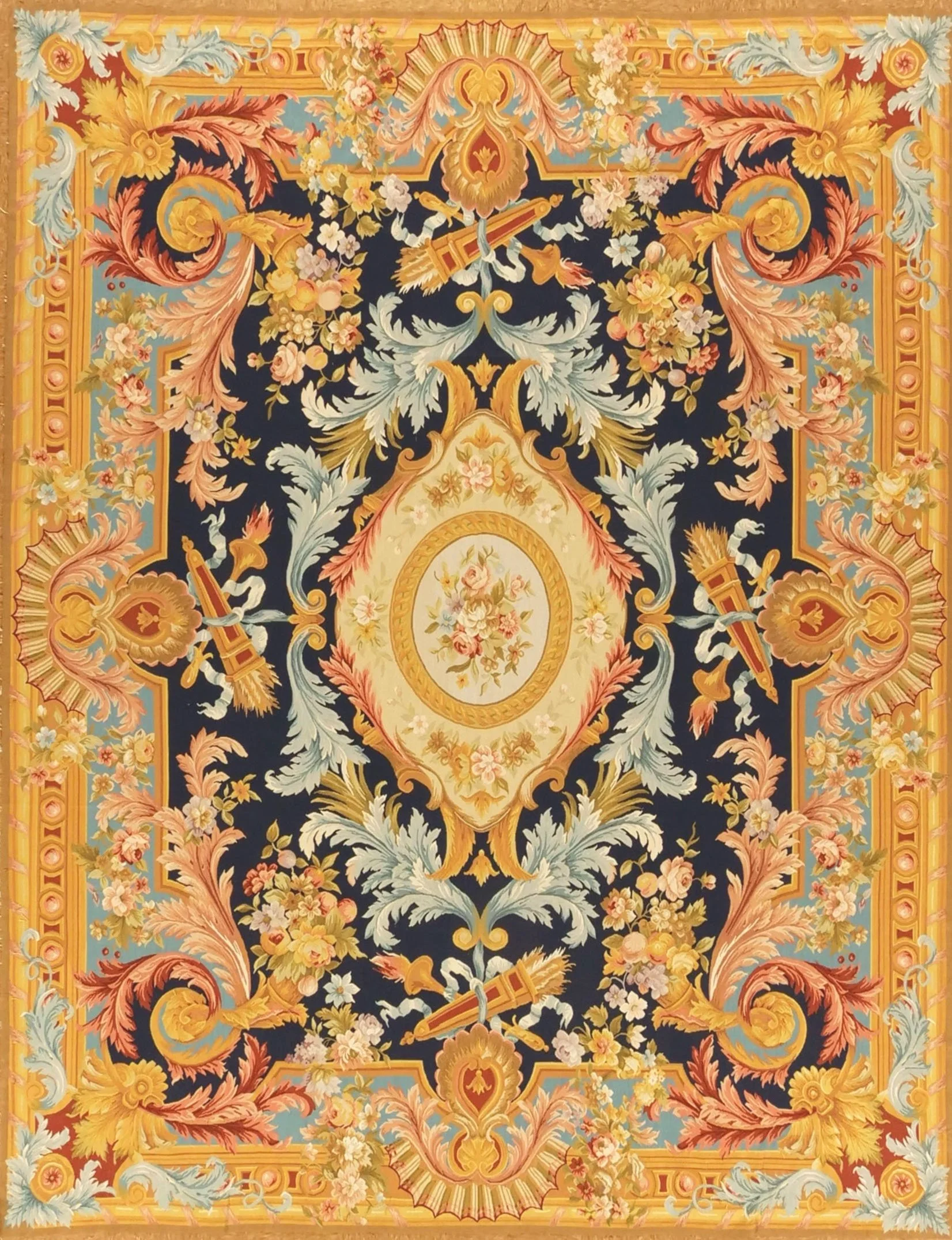 Silk Aubusson Rug