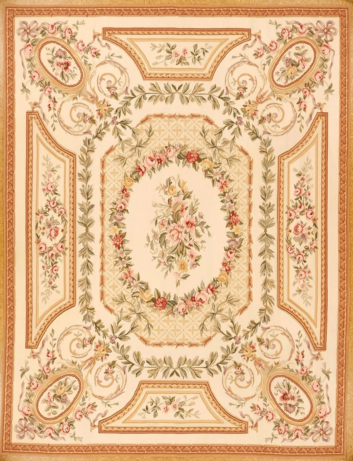 7.8 x 10.1 Aubusson 5077# 99980 .JPG
