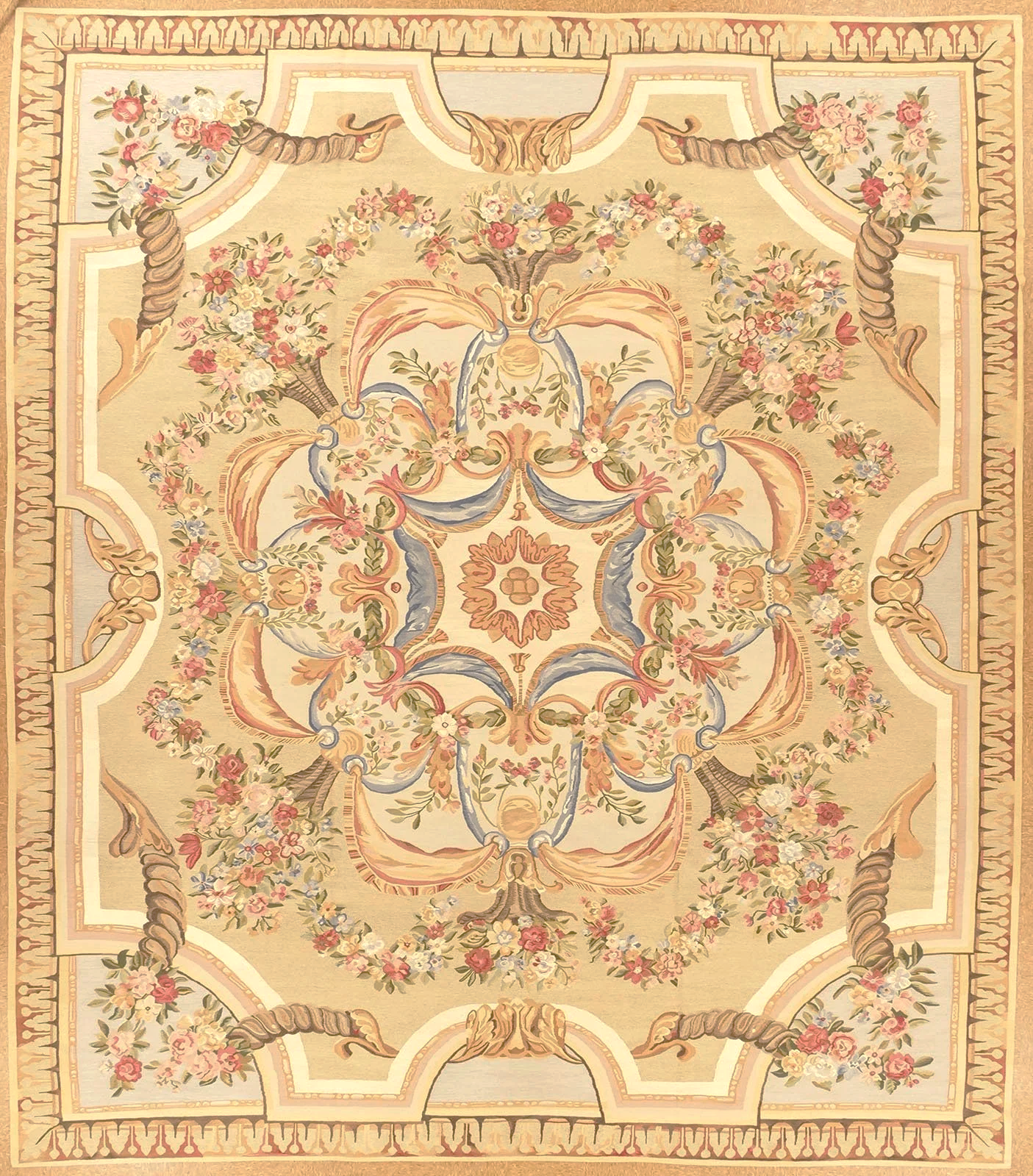 13.11 x 15.9 Abadjian Aubusson Carpet 908
