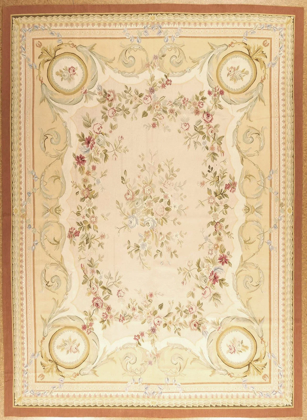 9 x 12.5 Aubusson 583 # 99763 .JPG