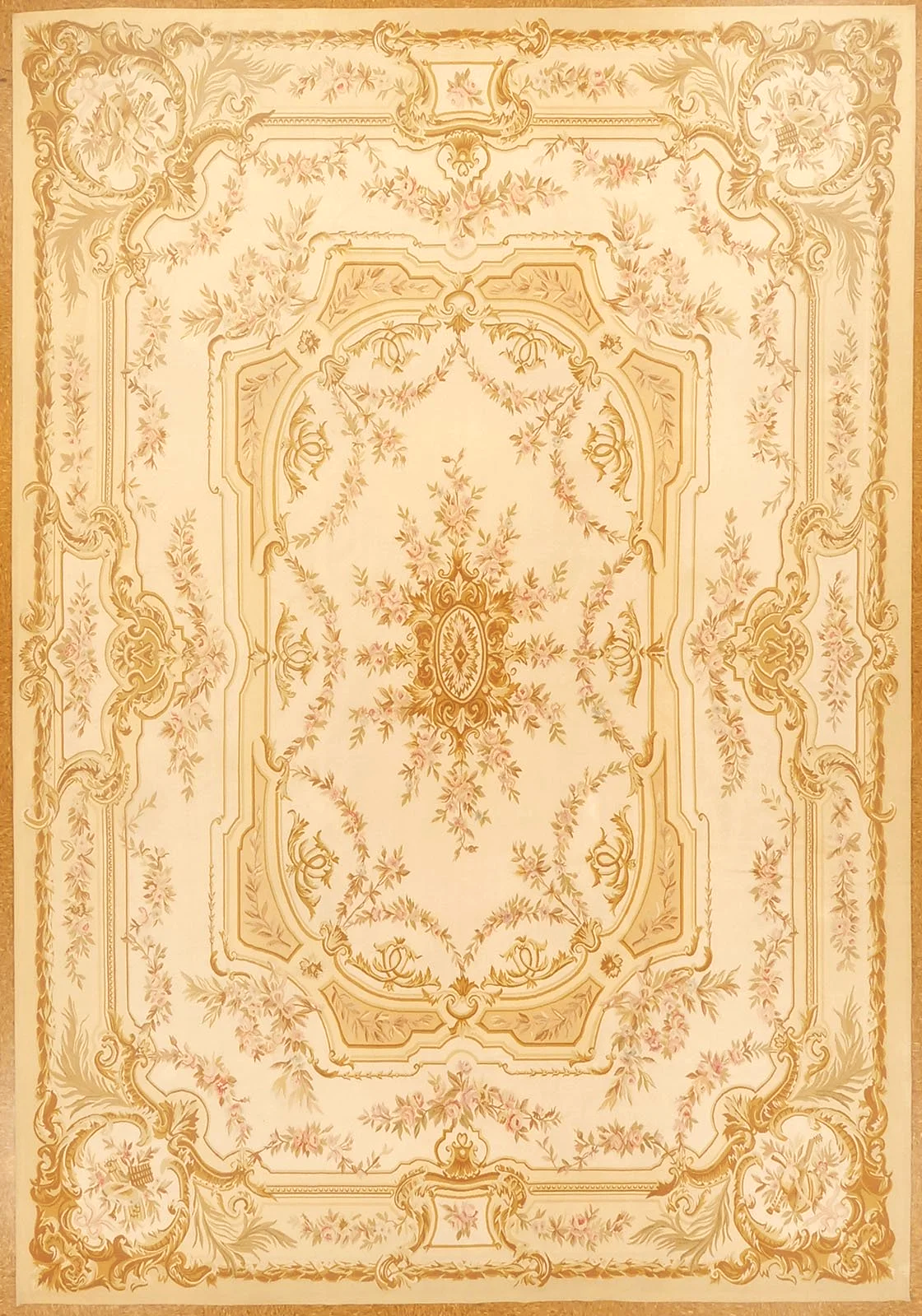 9.11 x 14.3 Aubusson Rug W-236-I