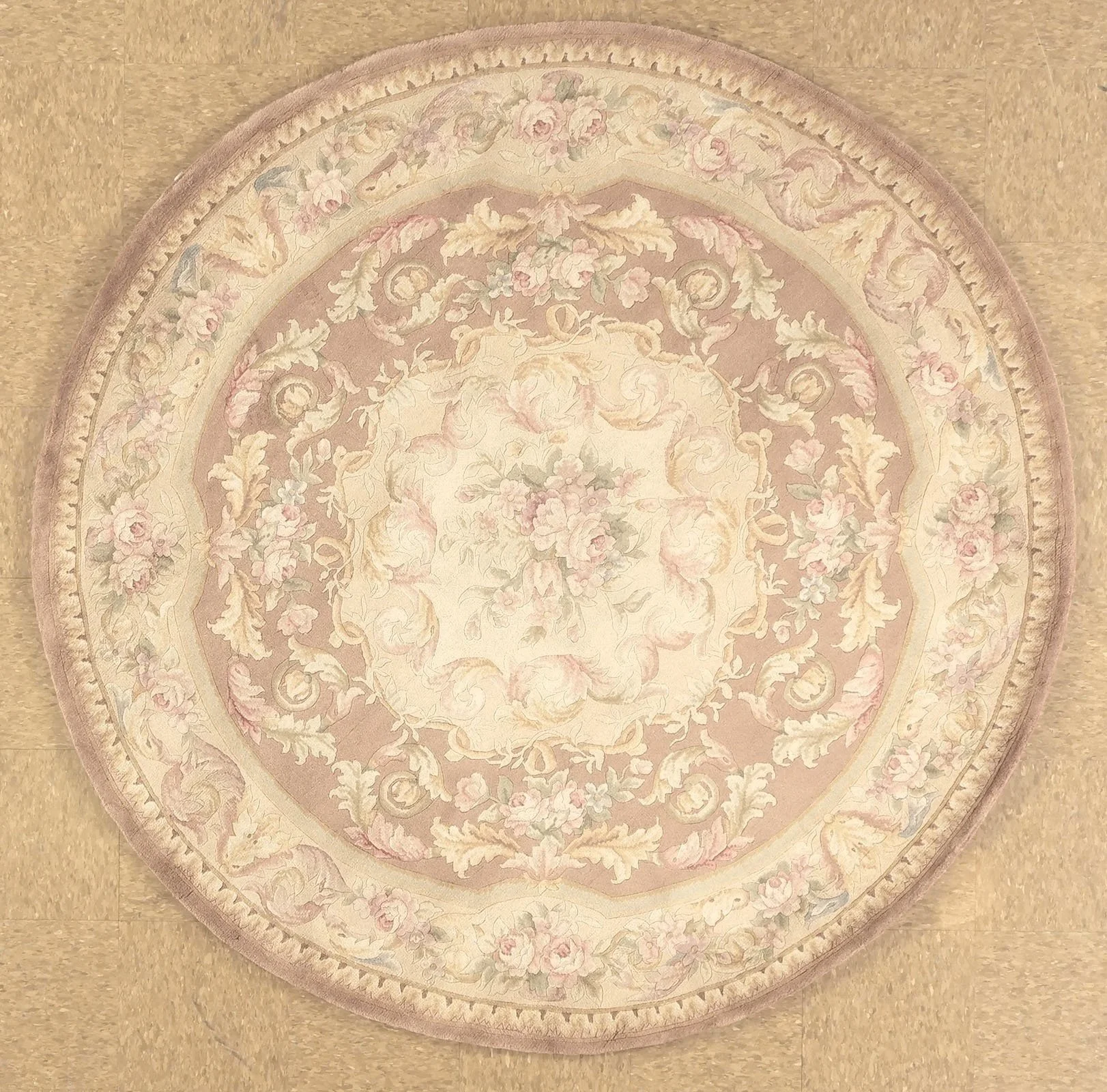 6 x 6 Savonnerie Rug  SV-72