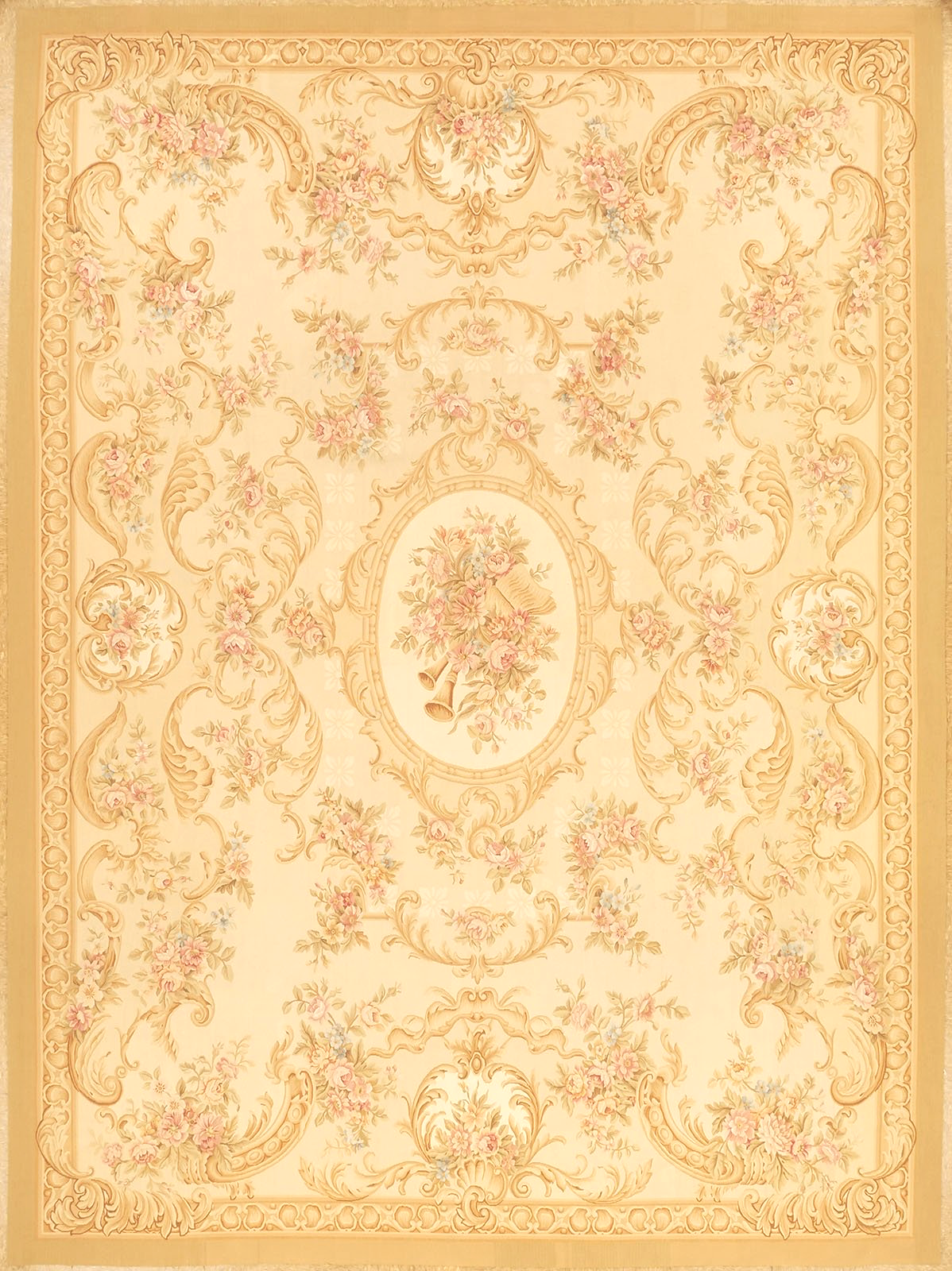 9.2 x 12.6 Aubusson Rug 9968