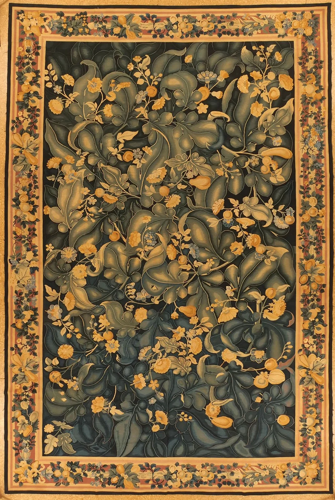 11.9 x 17.5 Aubusson Rug 226