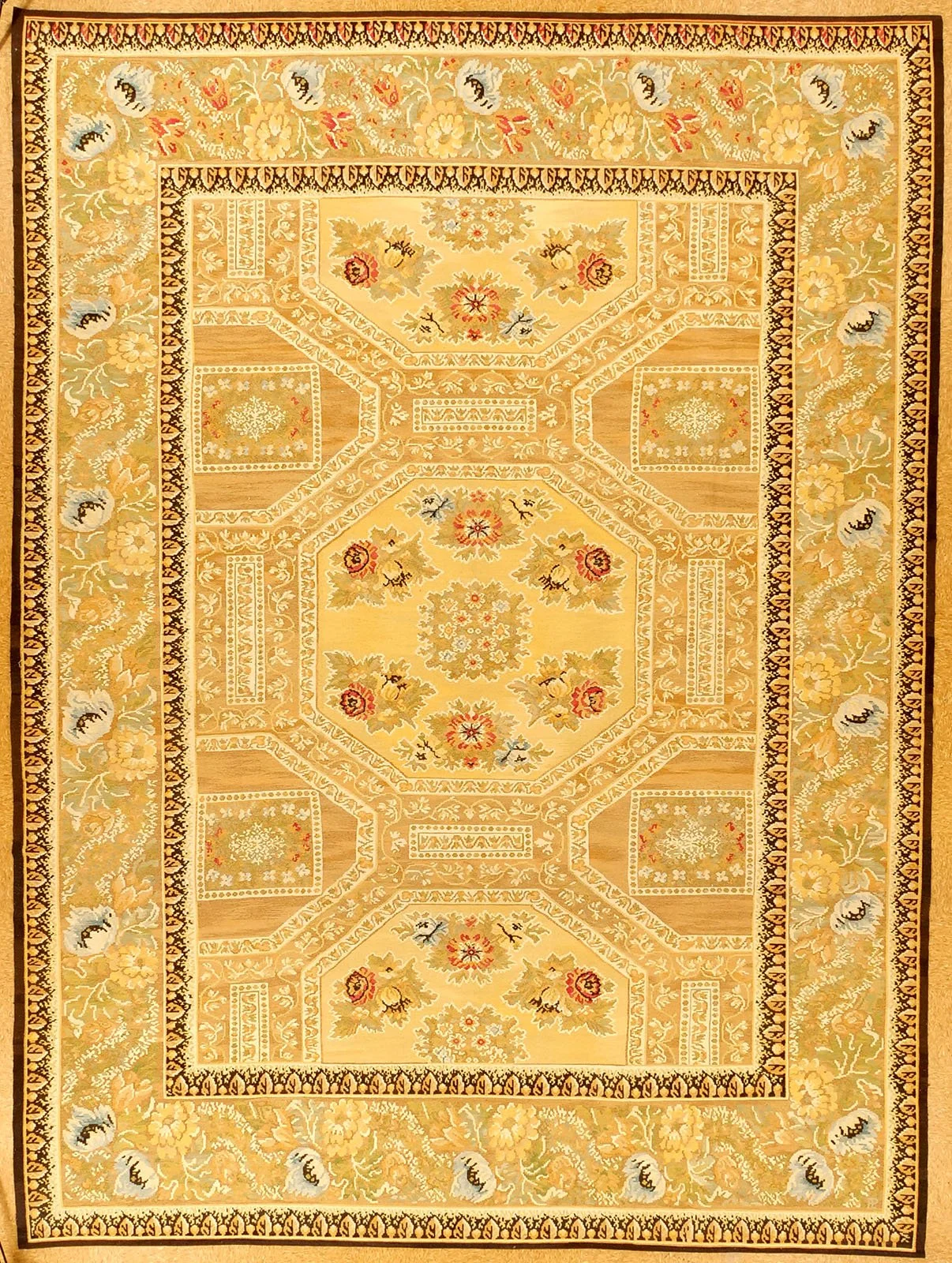 11.11 x 16 Abadjian Bessarabian Aubusson 914