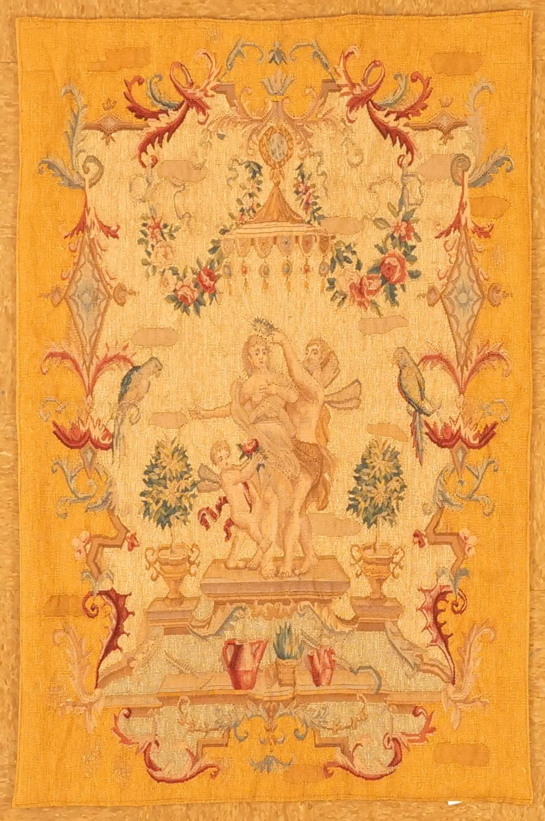 4.6 x 3 Aubusson Tapestry 1045