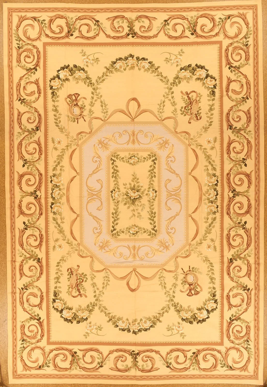 12 x 17.8 Aubusson Rug 5100