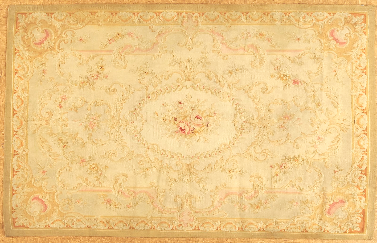 antique french aubusson rug