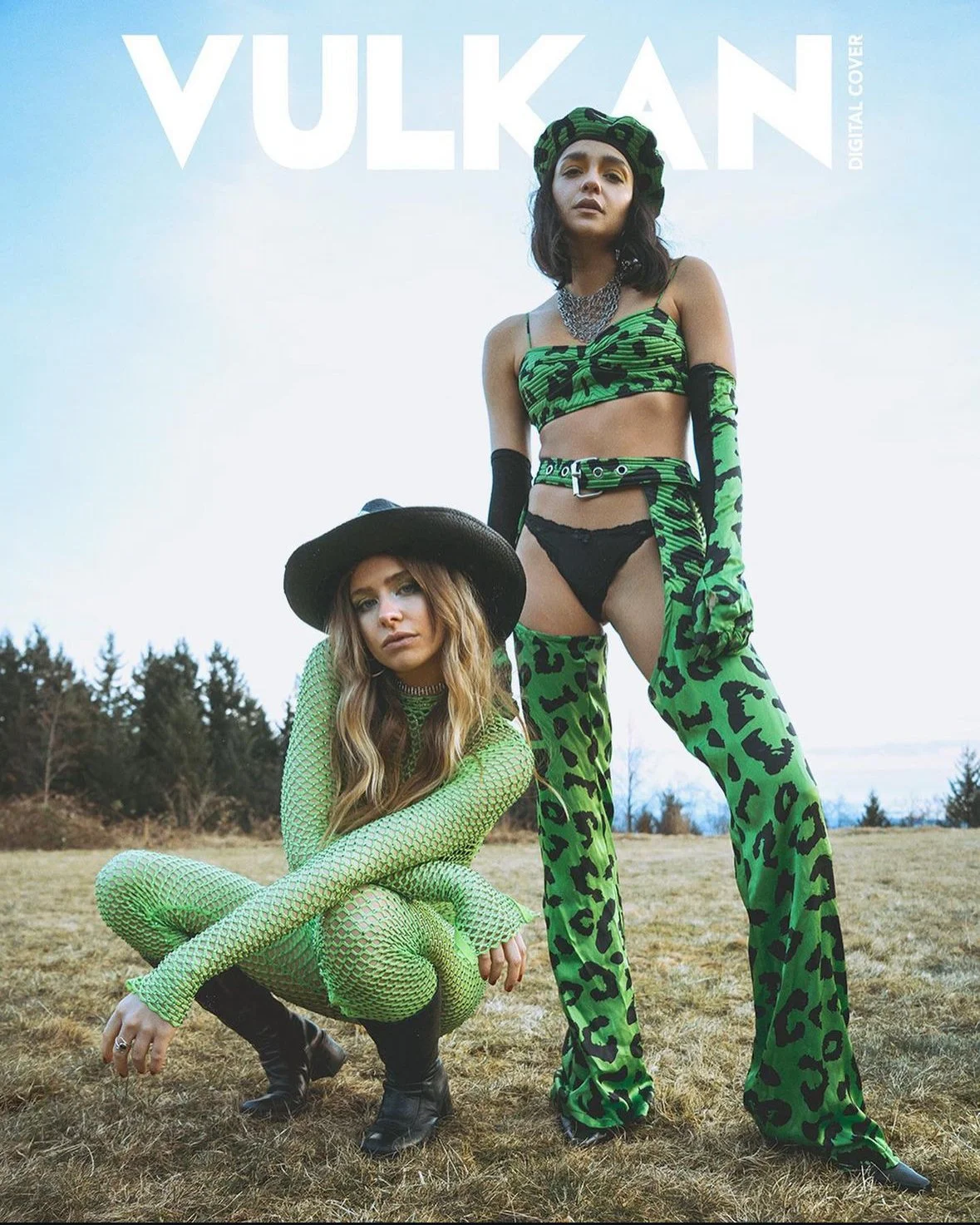 Maddie Phillips and Briana Skye for Vulkan Mag
