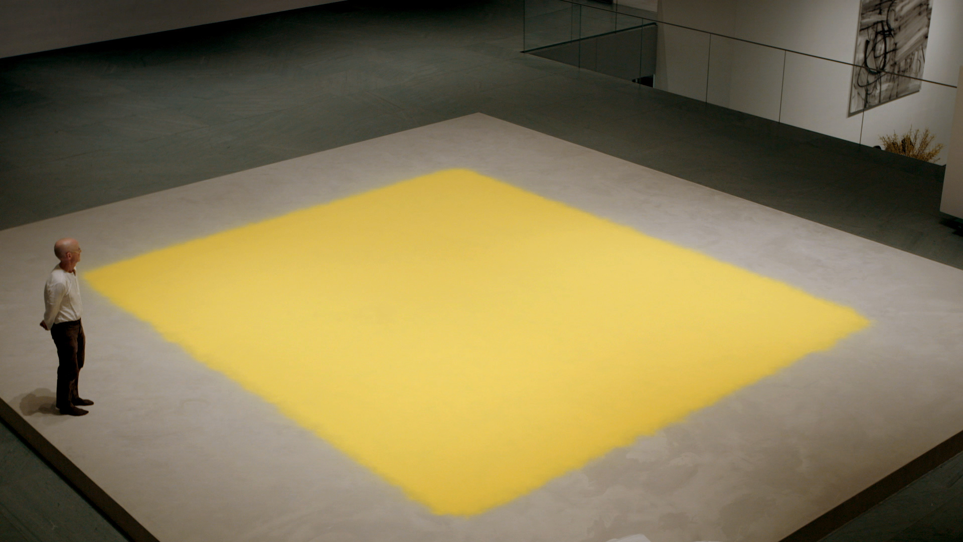 Wolfgang Laib, Pollen from Hazelnut, 2013, MoMA