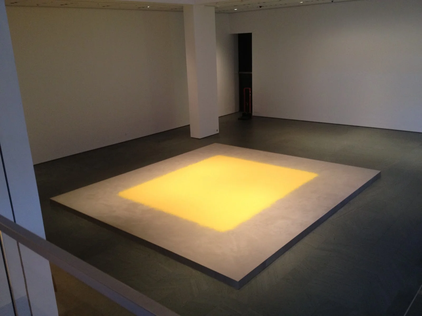 Wolfgang Laib, Pollen from Hazelnut, 2013, MoMA