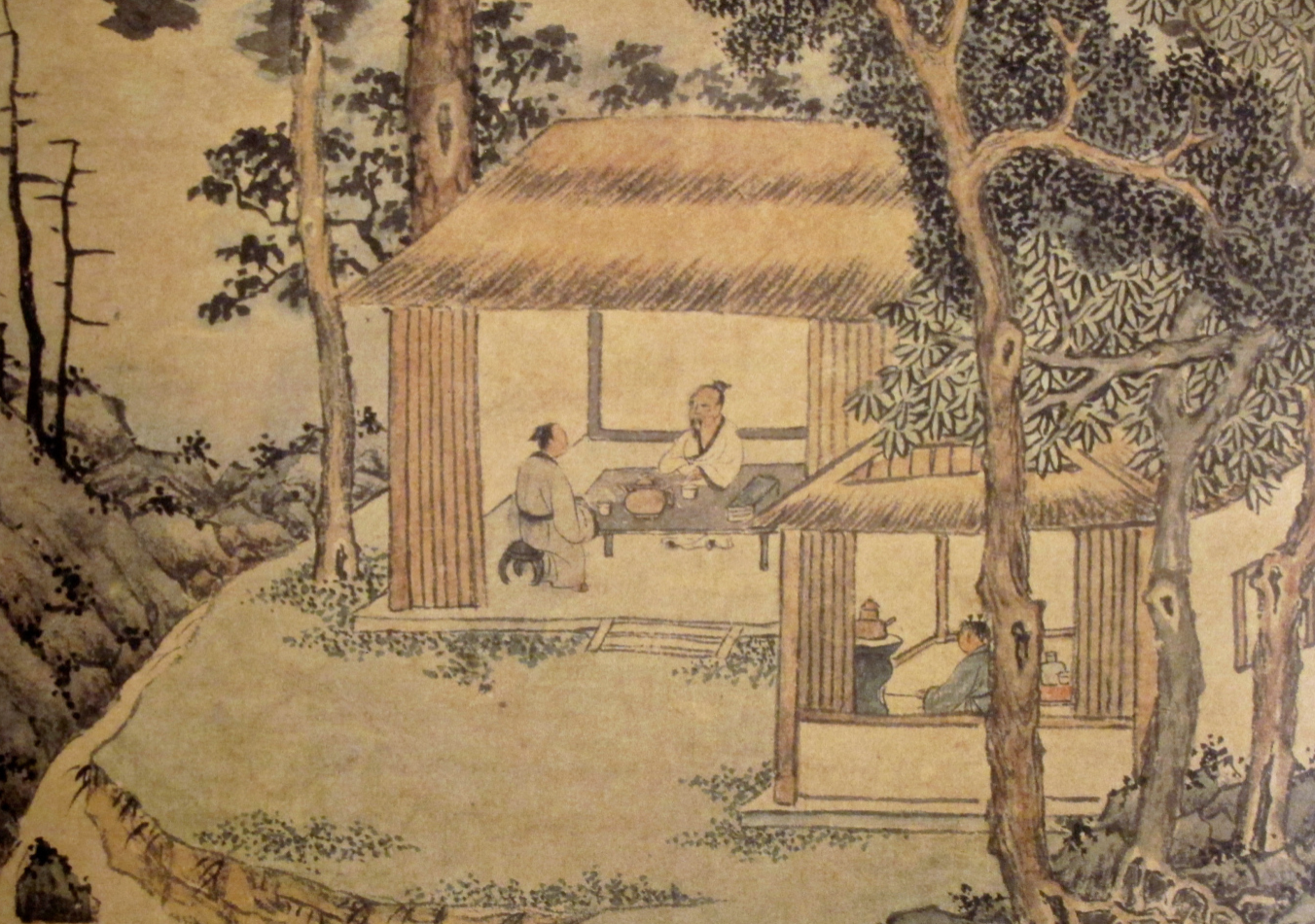 Tea Party , Wen Zhengming ( 1470–1559), National Palace Museum, Taipei. 