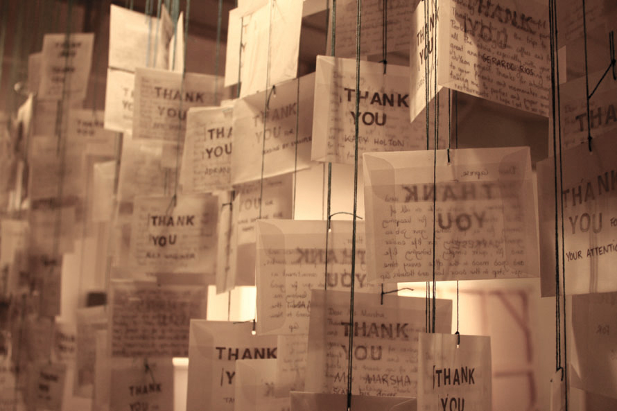 Capucine Gros, 360 Thank Yous (2012 - )