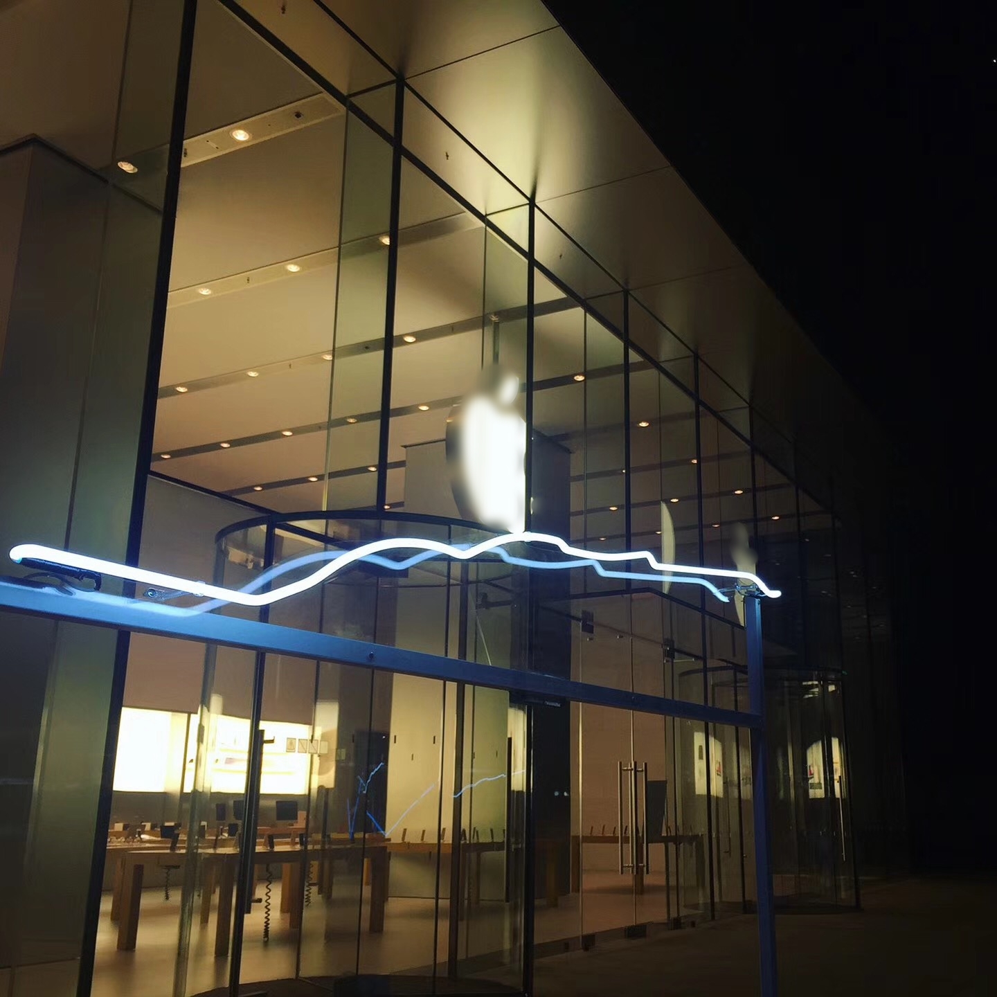 Gein Beach, installation view of Landscapes (2017).