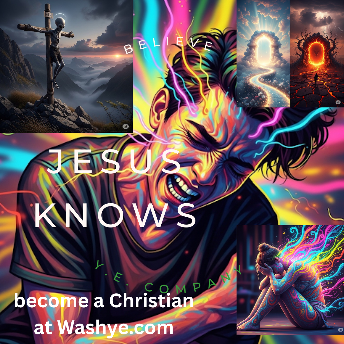 Beige Aesthetic Minimalist Thank You Circle Sticker.png