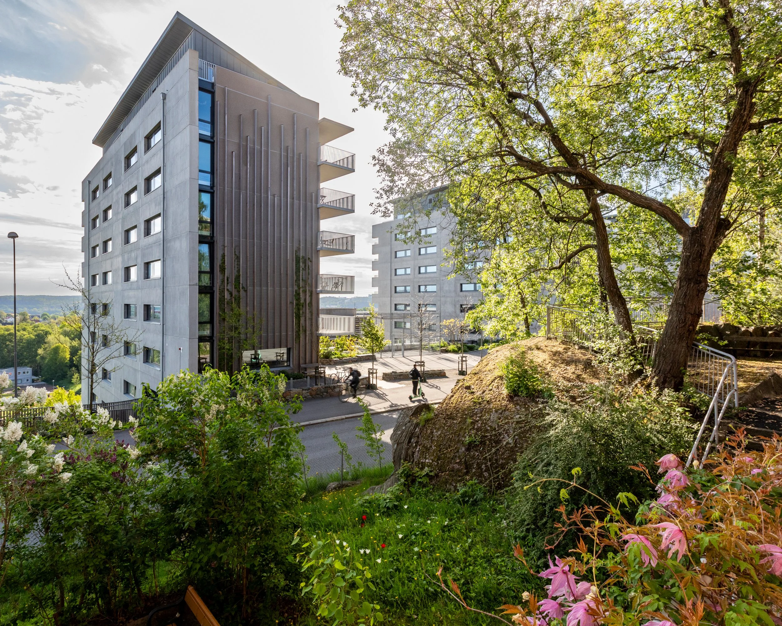 Brf Viva housing in Gothenburg Sweden by Malmström Edström