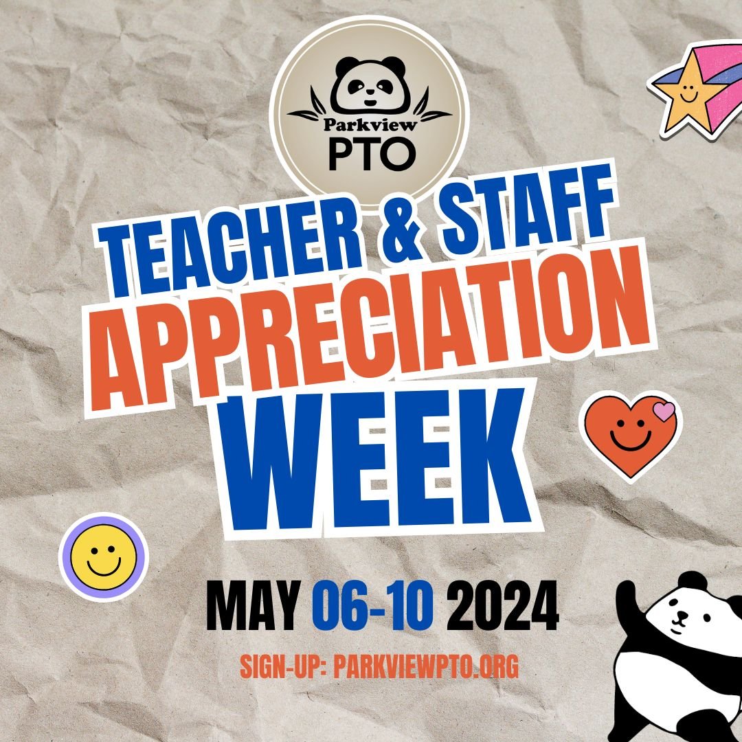 Teacher and Staff Appreciation Week
