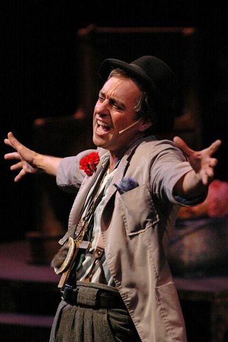 THE ROAR OF THE GREASEPAINT...