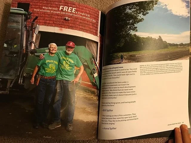 This Is Bill and Anna, they own a farm in Wells, Maine. They knew my great-grandparents because they both owned farms in the Wells-Ogunquit area. When I showed these photos to my mom she remembered her time going to Bill and Anna&rsquo;s to pick appl