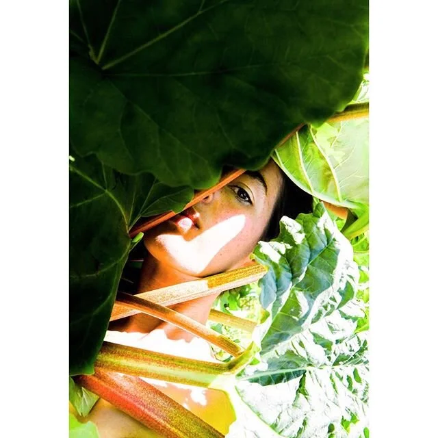 Rhubarb Lady, Mrs. I AM, 2019. #selfportrait #selfportraiture #artistphotographer #artistsoninstagram