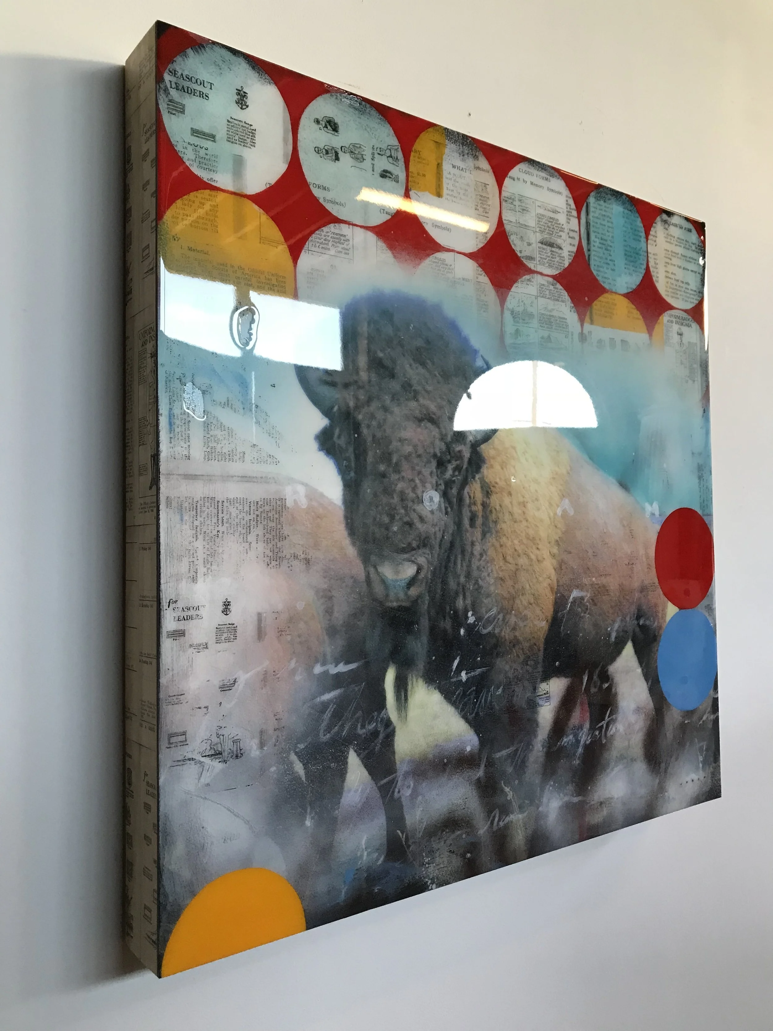 THIS PHOTO SHOWS THE REFLECTIVE NATURE OF GLOSS RESIN.