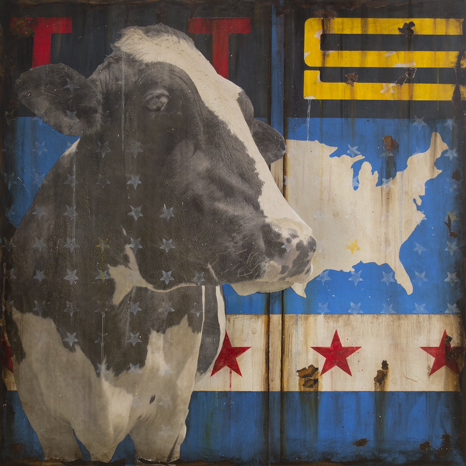 AMERICAN MILKER, 48 X 48, SOLD